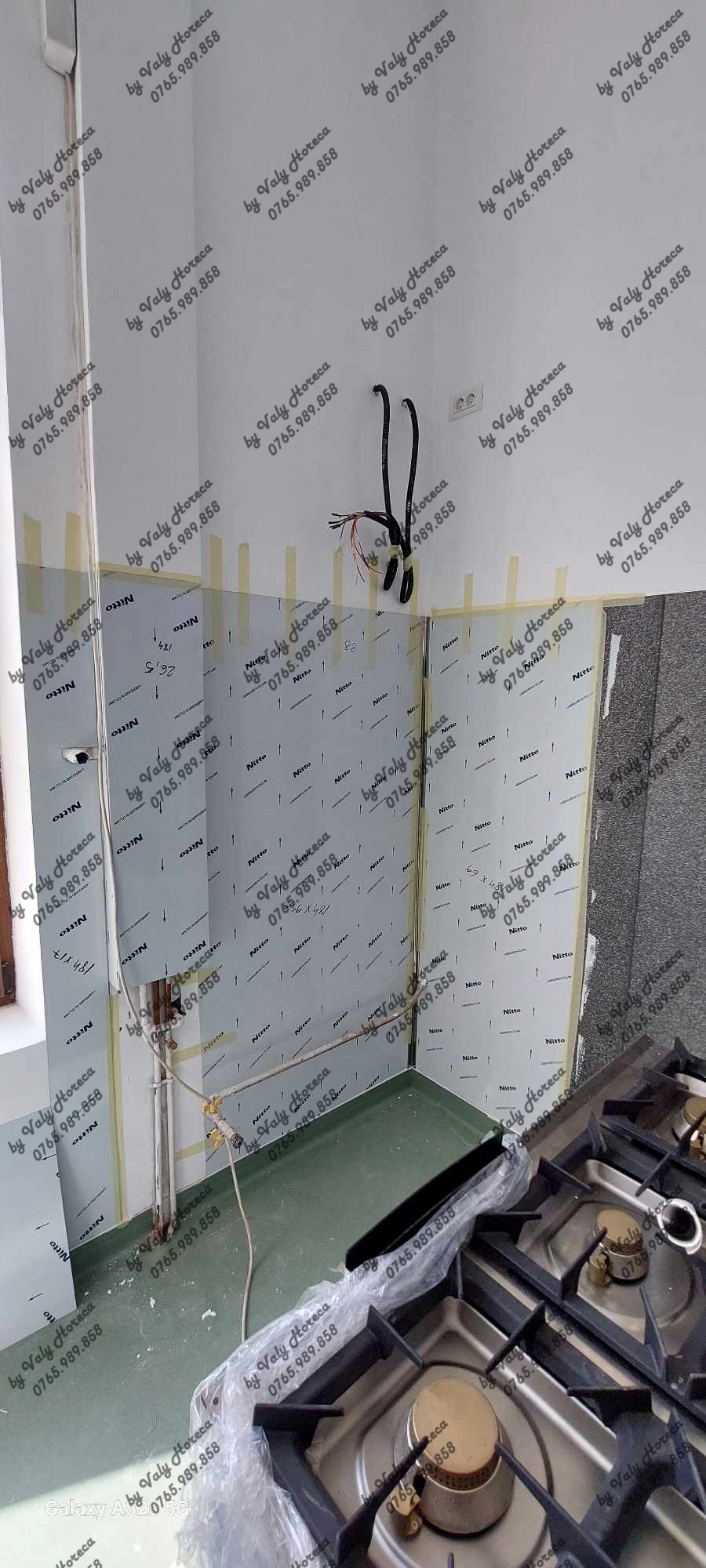 Placari cu inox pereti, bucatarii, rulote, etc
